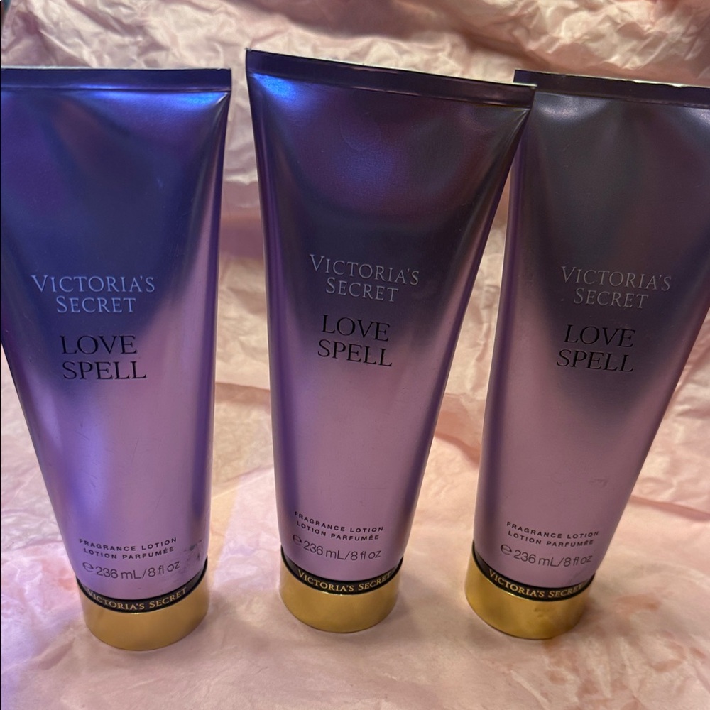 Victoria's Secret Love Spell Loti in Purple and Gold